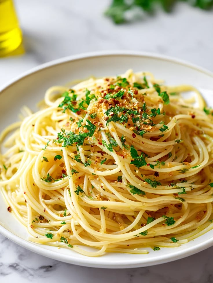 angelio olio pasta